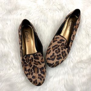 Candie's Leopard Print Women's Loafers